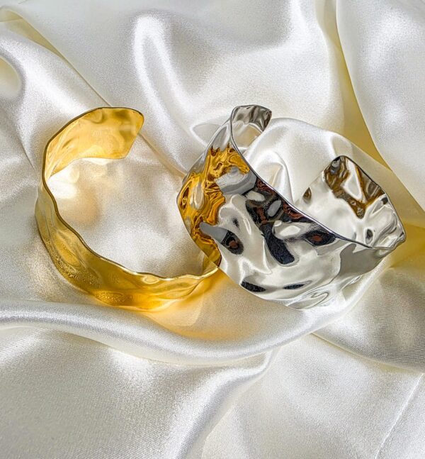 Bracelet WAVY – Manchette effet miroir